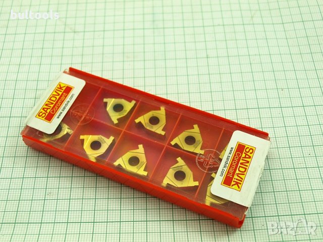 Борщанга с пластини за канали R154.0G 16CC01 SANDVIK , снимка 3 - Други инструменти - 35410519