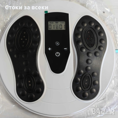1бр./ Електронен стимулатор за стъпала EMS + TENS – безжичен масажор , снимка 5 - Друга електроника - 53226090