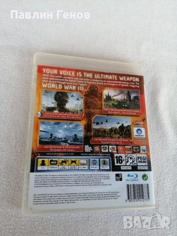 Игра за Playstation 3 , ps3 - Tom Clancy's EndWar, снимка 3 - Xbox конзоли - 37772205
