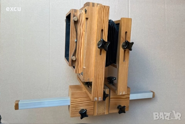 Самоделна голямоформатна камера 4х5", снимка 3 - Камери - 51872161