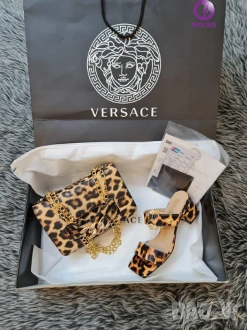 обувки на ток versace , снимка 4 - Дамски обувки на ток - 51307138