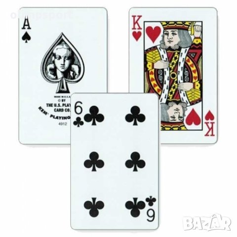 карти за игра KEM BRIDGE STANDARD INDEX PAISLEY нови  Този комплект от две тестета карти KEM са в ст, снимка 3 - Карти за игра - 34186914