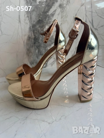 Елегантни сандали на платформа, снимка 4 - Сандали - 54246079