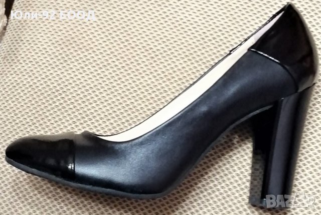 Елегантни удобни обувки FRANCESCA VISCONTI естествена кожа №38, снимка 10 - Дамски елегантни обувки - 30976123