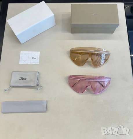 очила с черен обикновен калъф и ув защита christian dior 