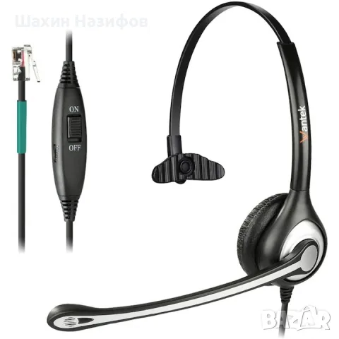 Телефонни слушалки Wantek F600S1, За стационарни телефони, Централи