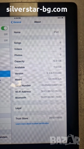 Таблет ipad, снимка 7 - Таблети - 52703451