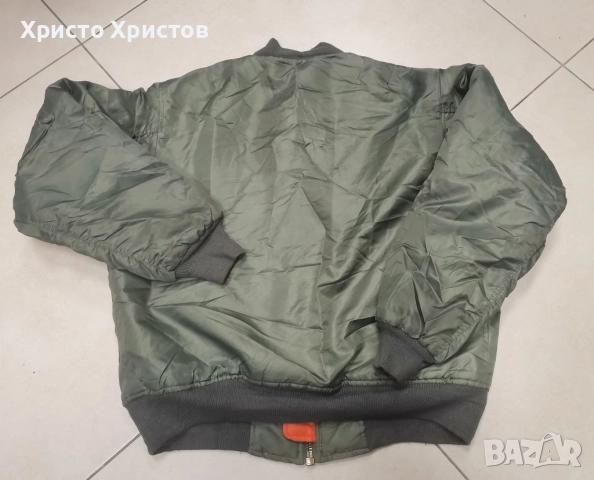 Мъжко двулицево яке (бомбър) / Размер S, снимка 5 - Якета - 52801863