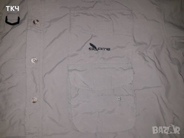SLATE (XL) риза за риболов (туризъм), снимка 8 - Екипировка - 30615460
