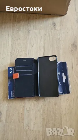 Faconnable Folio Защитен калъф от синтетична кожа за iPhone 6/7/8/SE 2020 оранжев, снимка 6 - Калъфи, кейсове - 49622145
