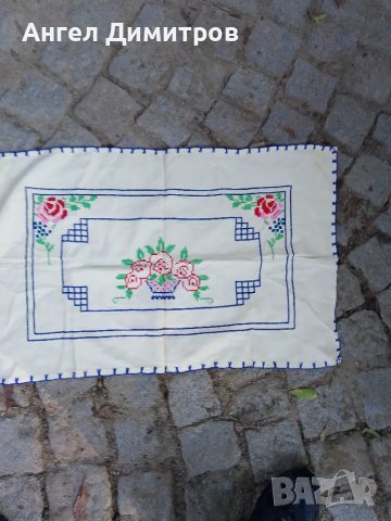 Бродерия покривка 