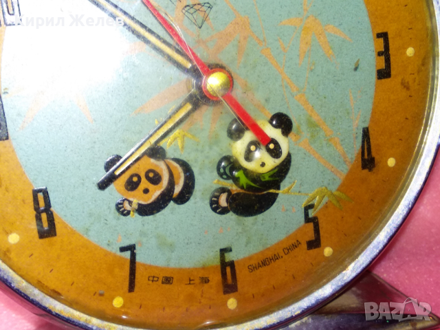 SHANGHAI CHINA Стар РЯДЪК КОЛЕКЦИОНЕРСКИ РЕТРО МЕХАНИЧЕН КИТАЙСКИ БУДИЛНИК ШАНХАЙ 30792, снимка 16 - Антикварни и старинни предмети - 44548936