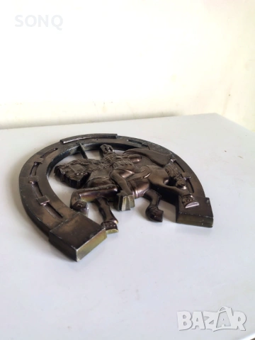 Декоративна Подкова СССР - Руски Богатир, снимка 3 - Антикварни и старинни предмети - 54008130