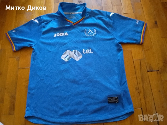 Левски футболна тениска 2014г.маркова на Джома 100 год.#10 Стан.Иванов за дете 6-7 год