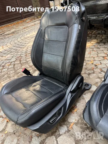 Кожен салон с подгрев и обдухване за Ford Mustang 2015-, снимка 4 - Части - 55854760