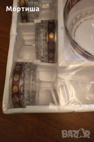 Indiana Glass Company - около 1960 г.  ретро  сервиз за пунш НАМАЛЕН, снимка 3 - Сервизи - 29266318