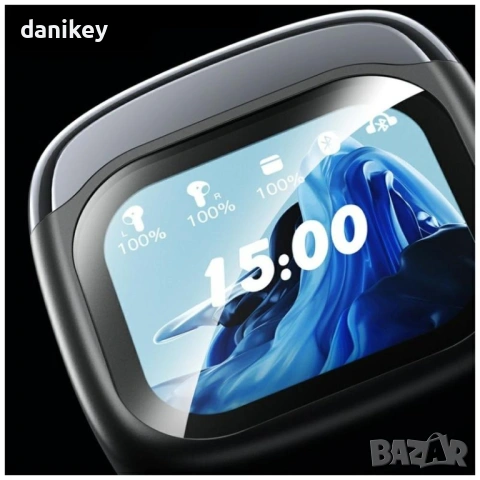 Нови блутут слушалки с активна смарт кутия тъчскрийн, снимка 2 - Bluetooth слушалки - 52174793