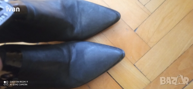 дамски официални ботуши от естествена кожа 38, снимка 15 - Дамски ботуши - 51758479