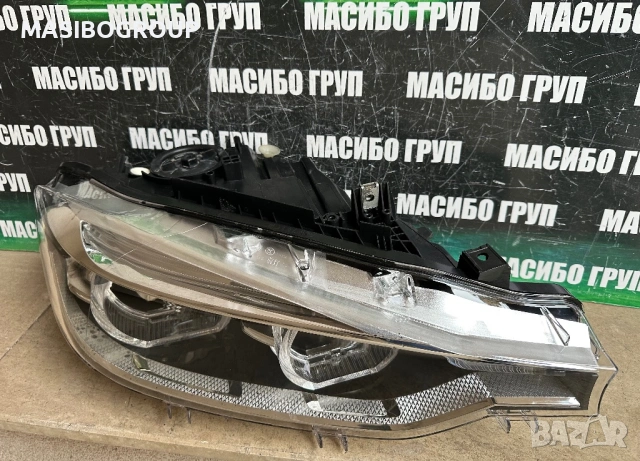 Фар десен фарове BMW LED Бмв Ф30 Ф31 фейс Bmw 3 F30 F31 LCI,USA, снимка 4 - Части - 53204232