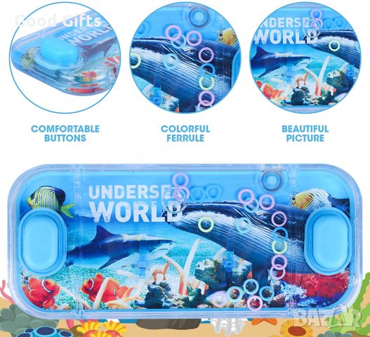 Ръчна Ретро Водна игра за деца и възрастни , Undersea world, снимка 2 - Други - 34970899