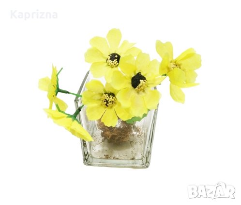 Квадратна купа от стъкло, снимка 5 - Декорация за дома - 35263840