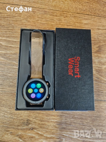 Smart Watch Смарт часовник MICROWEAR L11 Rose Gold – Елегантност и здраве на китката Ви, снимка 10 - Смарт часовници - 54064176