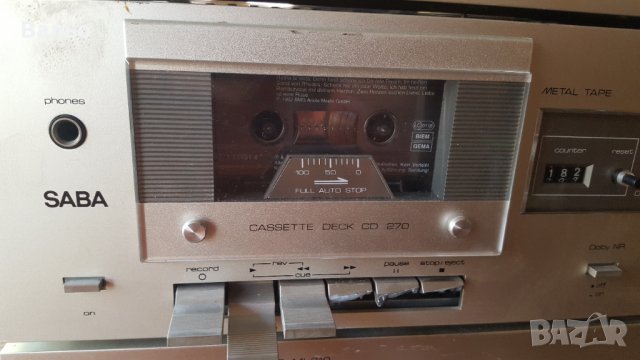 SABA stereo set, снимка 4 - Ресийвъри, усилватели, смесителни пултове - 42482722
