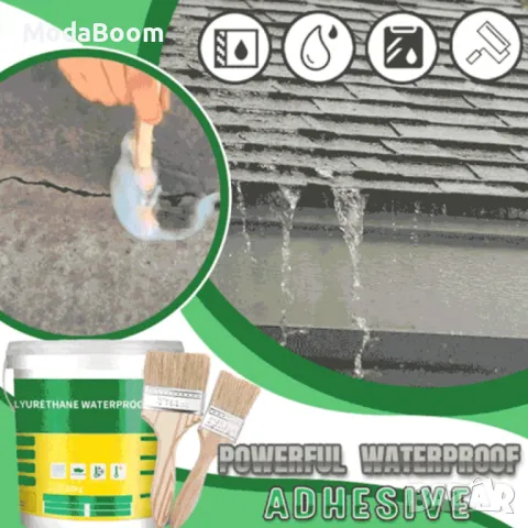 Водоустойчиво лепило за хидроизолация, нано спрей лепило против течове 30гр, снимка 3 - Други стоки за дома - 48066350