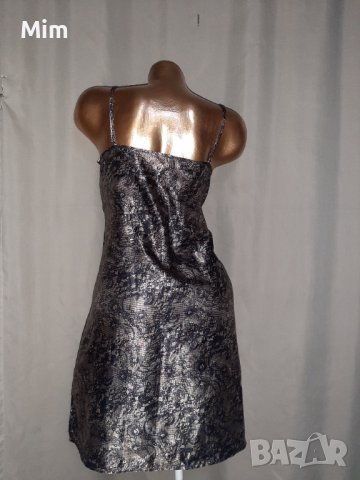 Jolinesse L Сатенена нощница с дантелка , снимка 3 - Нощници - 38609036