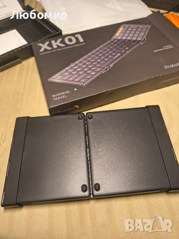ProtoArc XK01 Сгъваема Bluetooth клавиатура с цифров блок - Преносима безжична сгъваема клавиатура , снимка 3 - Клавиатури и мишки - 51550117