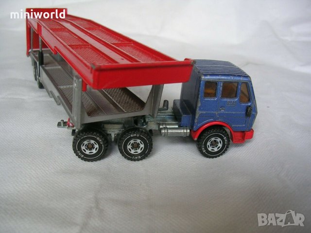 Mercedes Benz Auto-Transporter - на Siku 3112 made in W.Germany няма липси и опаковка, снимка 4 - Колекции - 29530025