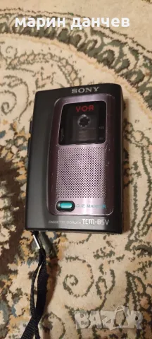 Уокмен записваш диктофон sony tcm-85v