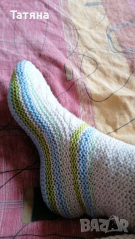 Ръчно плетени чорапи , снимка 14 - Други - 38096511