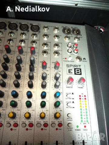 Soundcraft Spirit E8 audiomixer, снимка 4 - Други - 50867071