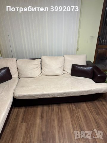 Разтегателен диван ъглов, снимка 1