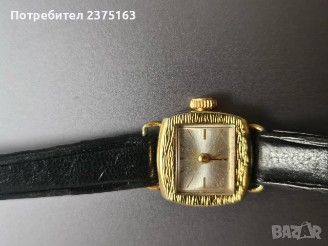 Дамски  позлатен  механичен часовник  , снимка 3 - Луксозни - 54049242