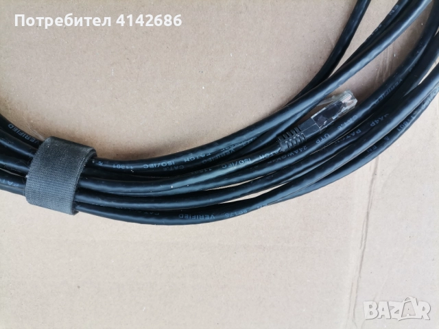 Пач кабел UTP Cat. 6,10 метра, снимка 5 - Кабели и адаптери - 52389957