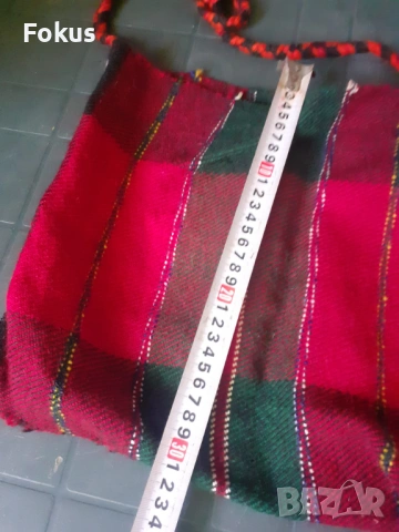 Вълнена торба за народна носия, снимка 5 - Антикварни и старинни предмети - 53371654