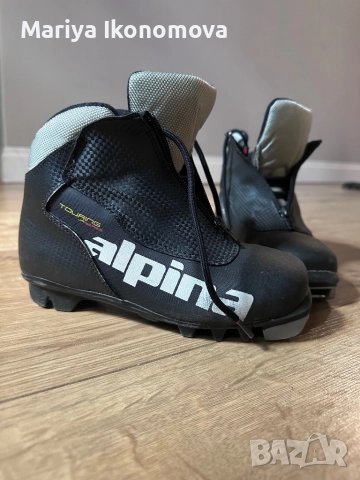 Обувки за ски бягане alpina 34 номер, снимка 2 - Зимни спортове - 51449570