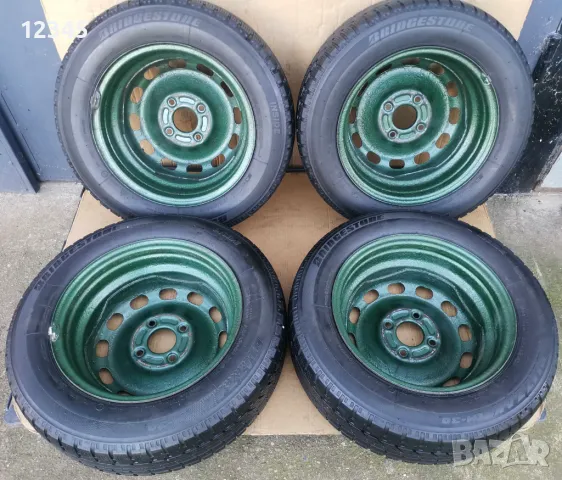 14’’ 4x108 originalni za ford/mazda2 със зимни гуми 175/65R14 dot2019г-№124, снимка 7 - Гуми и джанти - 48440186