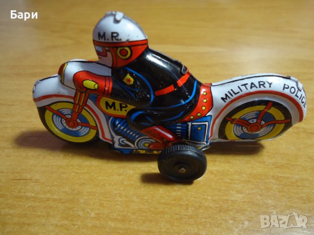 Рядка тенекиена играчка  MP-MILITARY POLICE-Japan, снимка 3 - Колекции - 36929745