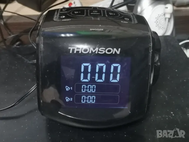 Часовник с прожекция THOMSON, снимка 2 - Стенни часовници - 50122702
