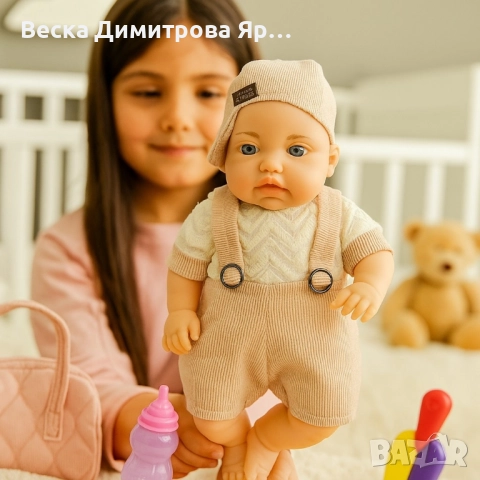 Реалистично говорещо бебе , снимка 4 - Кукли - 51603808