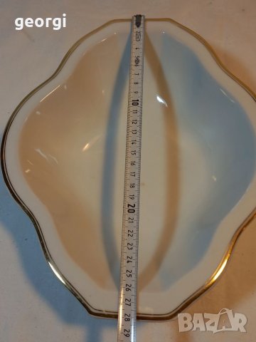 Порцеланов сет със златен кант чешки порцелан MCP Czechoslovakia , снимка 3 - Сервизи - 37919445