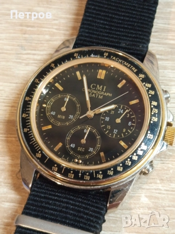 "CMI"хронограф.(Japan)