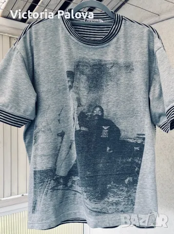 Тениска vintage EMPORIO ARMANI, снимка 10 - Тениски - 49874804