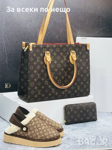 Дамски пантофи Louis Vuitton - Налични различни цветове Код D1502, снимка 4 - Пантофи - 48315236