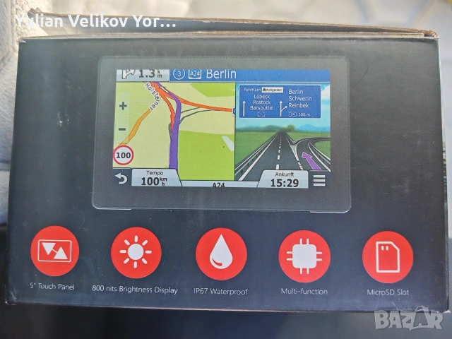 навигация за мотоциклет, снимка 4 - Други - 54316357