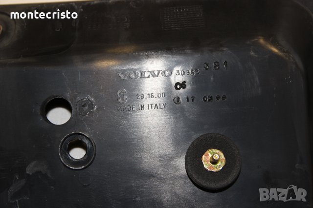 Панел регистрационен номер вътрешни стопове Volvo V40 (1995-2000г.) вътрешен стоп 30862381 лайсна, снимка 7 - Части - 42822815