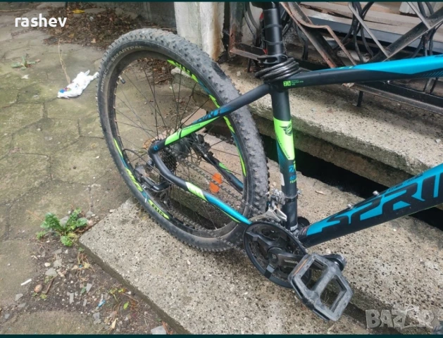 Велосипед Sprint Maverik 27.5 550ММ черен, снимка 6 - Велосипеди - 50450290